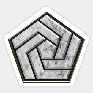 Rotas Symbol - TENET Sticker